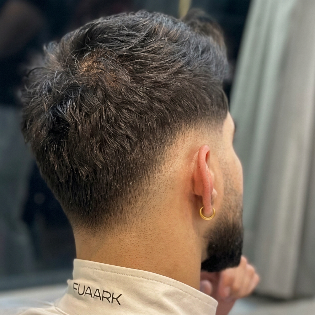 Skin fade — arkadan görünüm